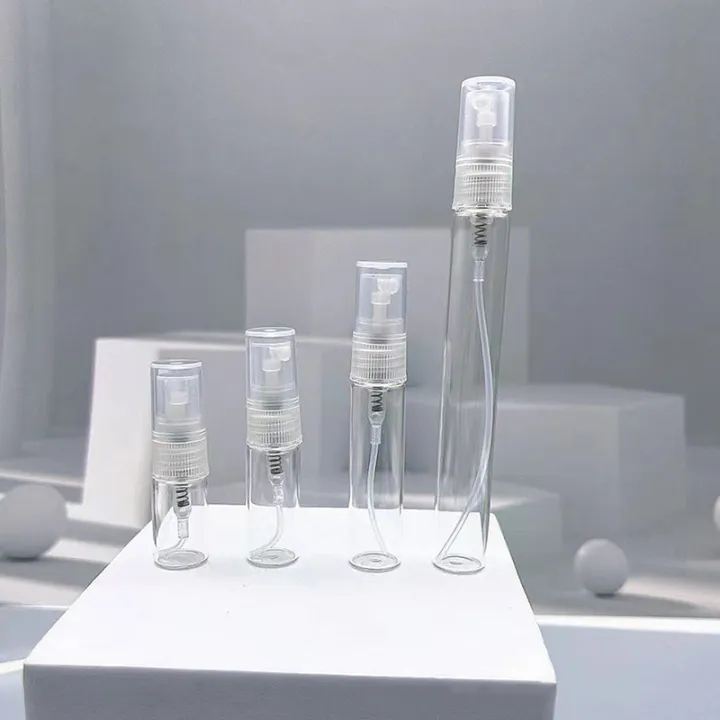 2/3/5/10mlClear%20Mini%20Perfume%20Glass%20Bottle%20Portable%20Plastic%20Spray%20Bottle%20Sample%20Test%20Tube%20Thin%20Vials%20-%20Image%202