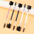1/2/5PCS 3 Head Eyebrow Eyelash Shaper Double Head Brush Makeup Grooming Tool Cosmetic With 3 Different Spoolie Brushes.
