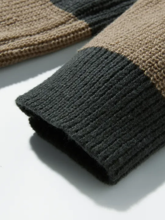 New%20Loose%20Bottoming%20Sweater%20Casual%20Versatile%20Striped%20Pullover%20Men's%20Round%20Neck%20Sweater%20-%20Image%203