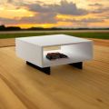 Hospitality Table ( 24 width * 24 depth* 18 height) Coffe table centre table drawing room table designed with the latest modern designs and the best types of MDF wood and PVC edging tape.. 