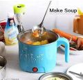 portable electric multiple purpose cooker boiler steamer stainless steel electric kettle for office travel 420w pot.. 