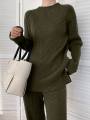 2024 ZANZEA Autumn Women Elegant Urban Tracksuit Casual Suits 2PCS Long Sleeve Blouse Wide Leg Pants Sets Vintage Matching Sets. 
