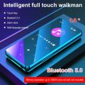 A20 MP3 MP4 MP5 Music Player Bluetooth 5.2 Speaker Mic Touch Key FM Radio Video Recorder Play E-book HIFI Metal Walkman E-book. 