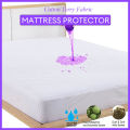 Mattress Cover Cotton Terry Cloth Waterproof Mattress Protector Deep Pocket Sheet Protector Washable & Anti Mites. 