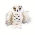 20cm/7.87inch Cute Snowy Owl Stuffed Animal Plush, Brave Boy's AndGirl's Room Owls Plush Decor, Kids s For Children toys.