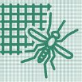 Strong mosquito mesh net. green color. fabricated of metal wire. 