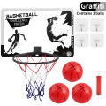 Mini Plastic Basketball Hoop, Indoor Basketball Backboard, Plastic Foldable Basketball Hoop, No Installation Required. 