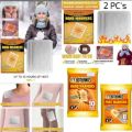 2 PC's Hand Warmers Foot Warmers Patch for winter Cold Heating Pads Warm Patches for outdoor Travel Snow Winter Hot Patches. 