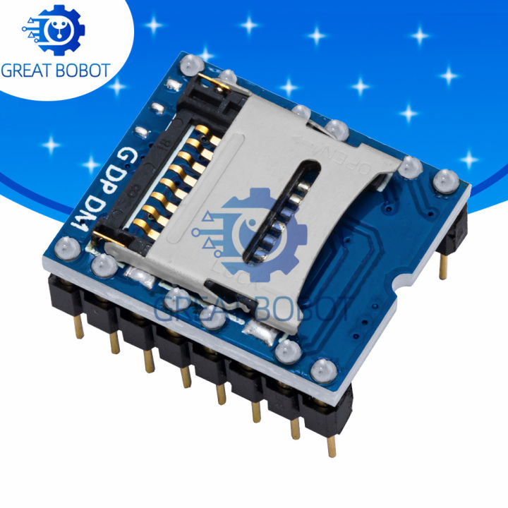 BS WTV020 WTV020-SD WTV020SD-20SS Mini SD Card MP3 Sound Module voice module For PIC Arduino 2560 for UNOR3 WTV020-SD-16P