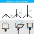 LED Photography Video Light Panel Lighting Photo Studio Lamp Kit With Tripod Stand RGB Filters For Shoot Live Streaming Youbube. 