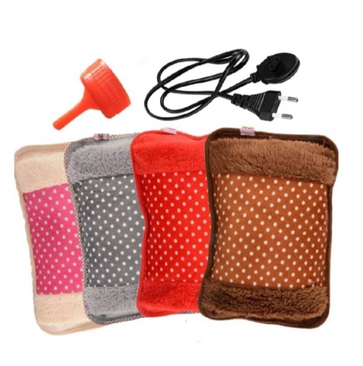 Electric Hot Water Bag pain remover - Multicolour