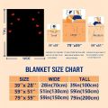 1PC Handdraw Cute Cats pattern Throw Thin Blanket for Couch Bed Car Home Camping For Cute animals Lovers all season use.