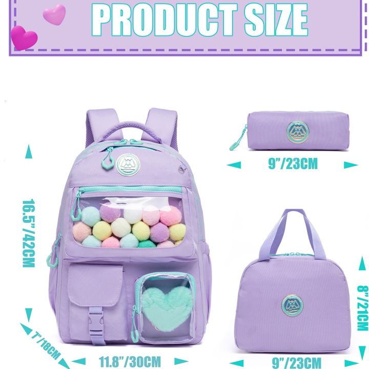 Meetbelify%20Backpack%20for%20Girls%20School%20Bag%20Aesthetic%20Backpack%20for%20Elementary%20Student%20Teen%20Girls%20-%20Image%202