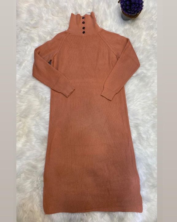 Winter Bodycon Dress For Women | Daraz.com.np