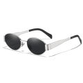 New Sunglasses For Women And Men Sun Glasses Alloy Oval Eyewear. 