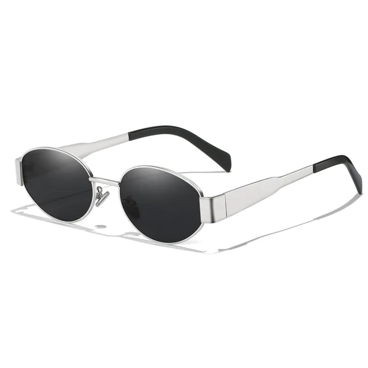 New%20Sunglasses%20For%20Women%20And%20Men%20Sun%20Glasses%20Alloy%20Oval%20Eyewear%20-%20Image%204