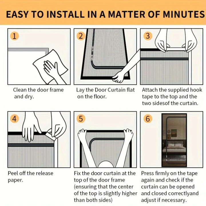 Zipper%20Screen%20Door%20Net%20U-Shaped%20Thicken%20Anti-mosquito%20Keeping%20Cats%20Dogs%20Running%20Out%20Resistant%20Mesh%20for%20Home%20Bedroom%20Living%20Room%20-%20Image%206