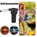 Portable Bellows Fire Handheld Air Blower Electricity Outdoor Camp Tools.