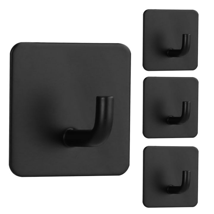4pcs%20Self%20Adhesive%20Wall%20Hooks,%20Towel%20Rack,%20Bathroom%20Door%20Key,%20Cloth%20Coat%20Hanger%20Kitchen%20Hardware%20Holder%20Bag%20Hook%20Organizer%20-%20Image%207