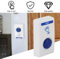 Wireless doorbell LED 2 button 3 Receiver battery powered 32 tune songs. 