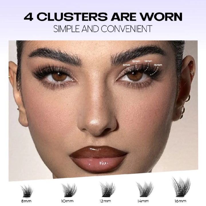 DIY%20Eyelash%20Extension%20kit,Lash%20Cluster%20kit%20waterproof%20Strong%20Hold%20Eyelash%20Bond,%20Eyelash%20Remover%20and%20Tweezer%20(200%20Clusters).%20-%20Image%204