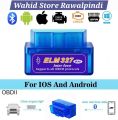 OBD mini ELM327 Bluetooth 5.1 OBD2 V2.1 Auto Scanner OBDII 2 Car ELM 327 Tester Diagnostic Tool for IOS Android Windows Symbian. 