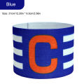 1-10pcs Leader Competition Armband Breathable Soccer Player Captain Group Armband Clear Icon Capitan Band For Football Captain. 