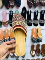 Pakistani Design Nagra Shoes for Ladies and Girls. Half Nagra Juttie gorgeous Design. 