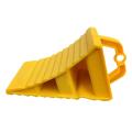 Multipurpose Car Trailer Wheel Chock with Handles Vehicle Truck Tire Stop Block Anti-slip Parking Wedges Wheel Alignment Block. 