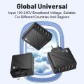 3.1A 6Ports USB Charger Fast Charging Wall Charger Quick Charge For iPhone Mobile Phone Adapter.