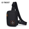 Men's Oxford Cloth Shoulder Bag Fashionable Outdoor Multifunctional Small Backpack Portable Travel Crossbody Bag Chest Bag. 