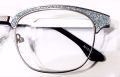 metal fancy  Frame for Eye sight very fancy  splanded  shape well looking  ladies  Designer frame. 