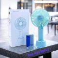 Very stylish premium quality rechargeable mini hand fan portable fan usb rechargeable fan long time backup.