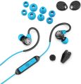JLab Fit Sport 3 Wireless Fitness Earbuds, Black, Bluetooth 5.0, 10 Hour Battery Life, Flexible Memory Wire |IP55 Dust/Sweat Proof Rating, Noise Isolation, Universal Track Controls. 