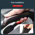 Carbon Fiber Car Leather Handbrake Cover Protective Sleeve Hand Brake Protection Car Interior Accessories. 