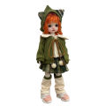 The New 6-point Bjd Clothes 30 Cm Doll Clothes Dress Up Suit BJD Clothes Ghost Mother Doll Accessories Jumpsuit.