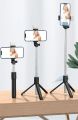 R1s Light Mobile Phone Bluetooth Selfie Stick With Tripod Integrated Multi-Function Mini Photo Live Artifact Universal.