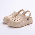 Chunky Platform Clogs Shoes for Women Thick Bottom Non Slip Beach Sandals Woman Summer 2024 Fashion Wedges EVA Sandals Slippers.