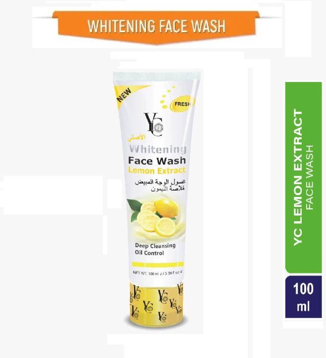 YC%20Lemon%20Extract%20Whitening%20Face%20Wash%20-%20100ml%20-%20Image%204