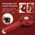 Electric Massage Comb Vibration Massager Red Light Follicle Comb Scalp Brush Hair Growth Anti Hair Loss Liquid Oil Applicator. 