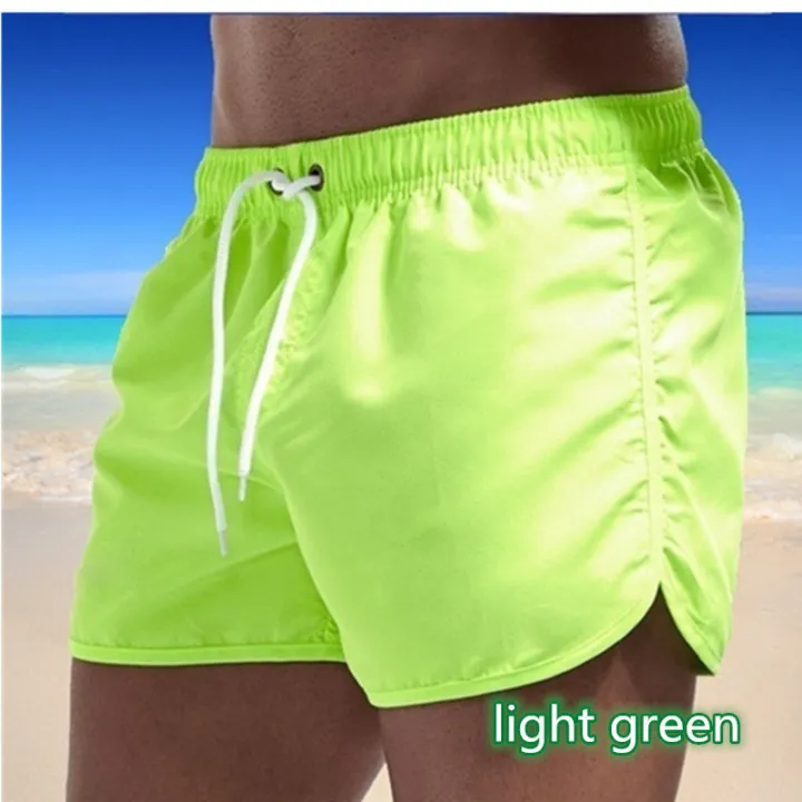 2024%20Summer%20New%20Men's%20Shorts%20Beach%20Swimming%20Surfing%20Fast%20Drying%20Breathable%20Leisure%20Slow%20Running%20Fitness%20Loose%20Sports%20Shorts%20-%20Image%202