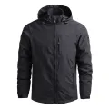 Spring Men Outdoor Waterproof Jacket Plus Size Windbreaker Rain Coat Breathable Fishing Camping Tactical Jackets Male Clothing. 