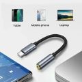 1PCS Type C to 3.5mm Jack Earphone Adapter USB-C 3 5mm Audio Cable Converter For iPhone 17 16 15 Pro Max Huawei Xiaomi nike ja 3. 