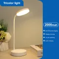 Table Lamp USB Plug Rechargeable Desk Lamp Bed Reading Book Night Light LED 3 Modes Dimming Eye Protection Light Bedside Lamp. 