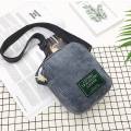 Women's bag, small bag, corduroy new style shoulder bag, Korean version, fashionable Sen style small square bag, crossbody bag. 