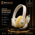 Koniycoi KT-5300MV Combo Offer Wired Stereo Headphones with Mic (Pink + Yellow) | 3.5mm Over-Ear Headset | Volume Control | For Mobile, PC, Laptop & Online Class | Buy 1 Get 1 ( Buy Nest BD ).