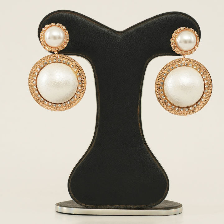 Korean%20Graceful%20Female%20Jewelry%20Temperament%20Simple%20Rhinestones%20Imitation%20Pearl%20Round%20Dangle%20Earrings%20for%20Women%20Girl%20Accessories%20-%20Ear%20Ring%20-%20Ear%20Ring%20-%20Image%204