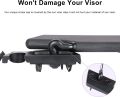 Upgraded Aluminum Sun Visor Repair Kit, Heavy Duty Visor Bracket Fix for Jeep Wrangler JK JL Gladiator 2018-2022.