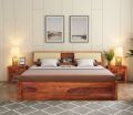 Walken Sheesham Wood Bed with Full Drawer Storage (King Size,) URBUN furniture. 