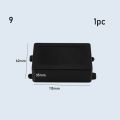 1/2pcs Black High Quality ABS Plastic Waterproof Cover Project Enclosure Boxes Instrument Case Electronic Project Box. 